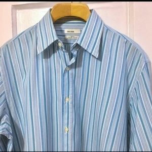 Zara Man Striped Shirt Extra Large XL